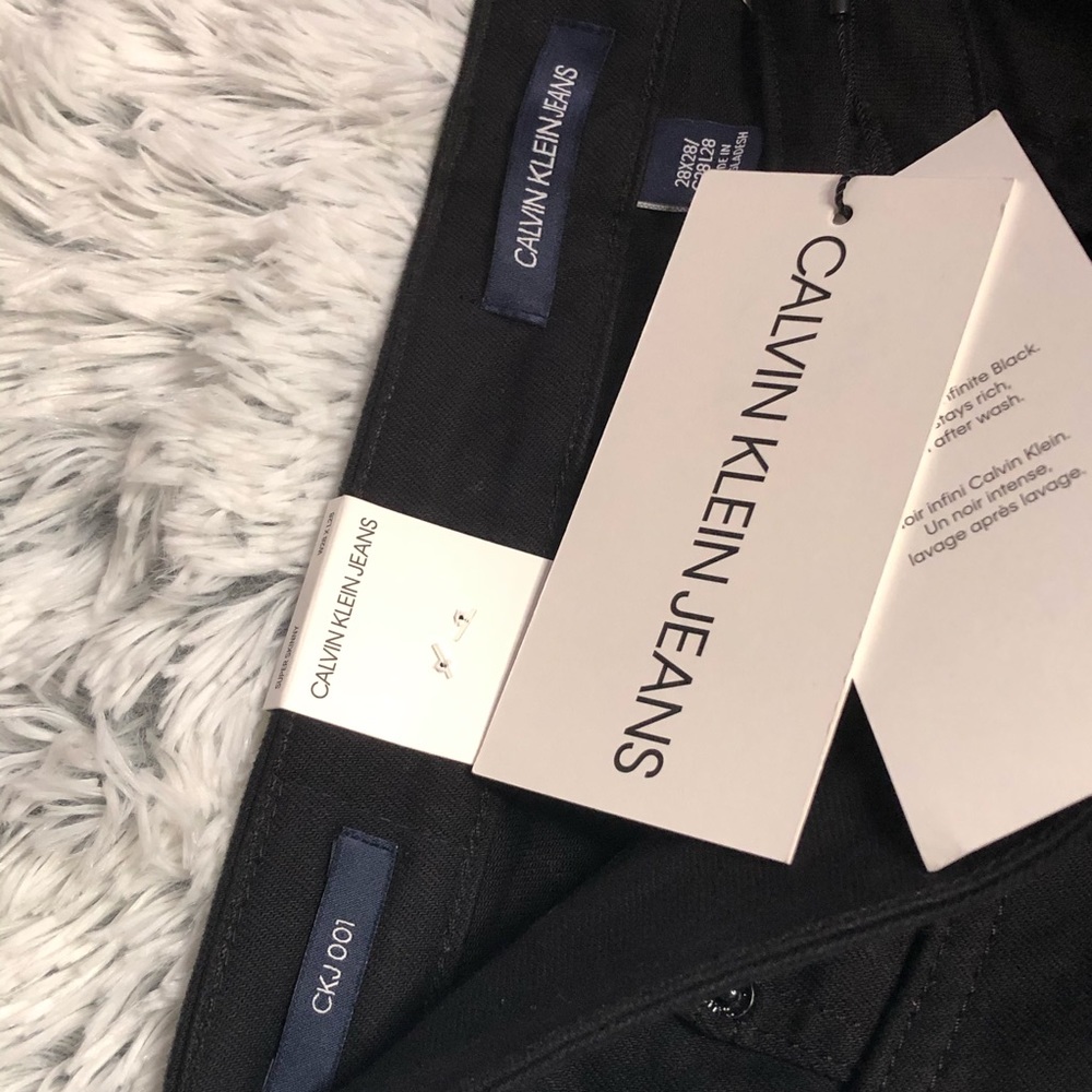 Calvin Klein Black skinny Jeans - Picture 7 of 7